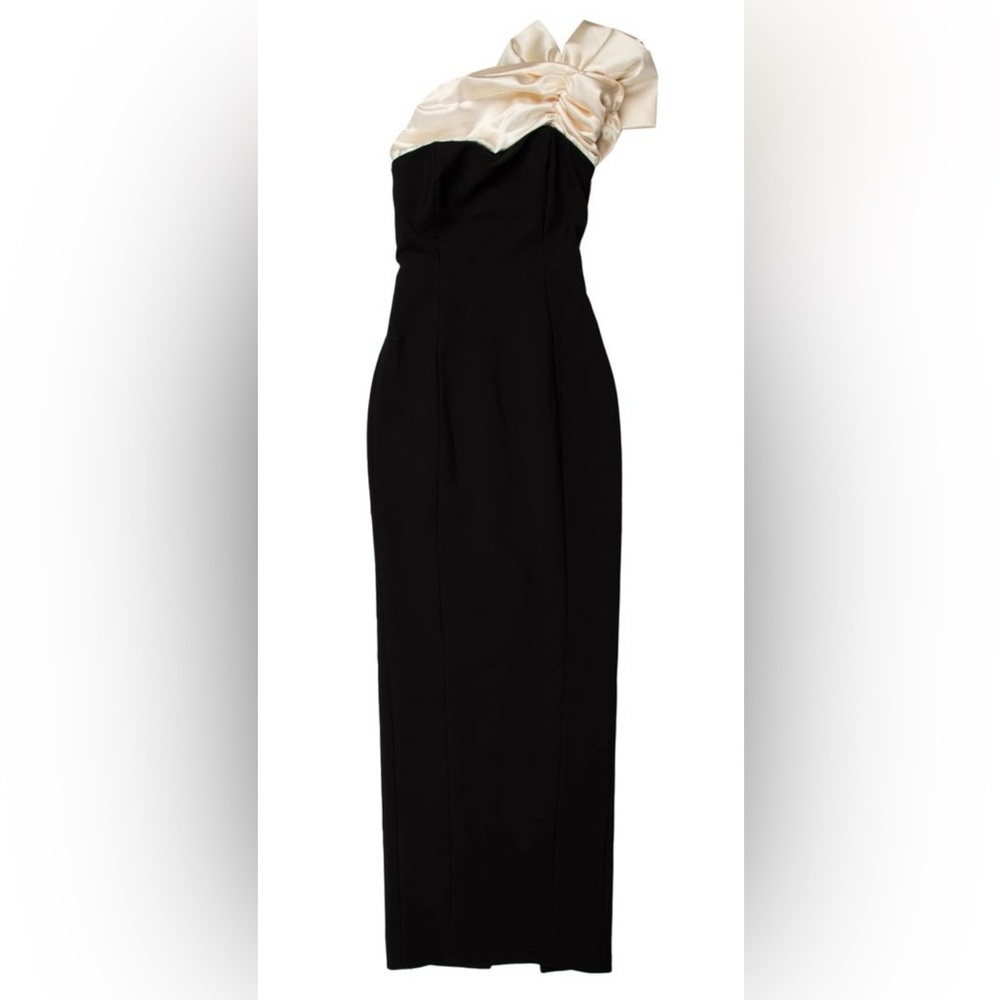 Ronny Kobo Off the Shoulder Pencil Maxi Dress